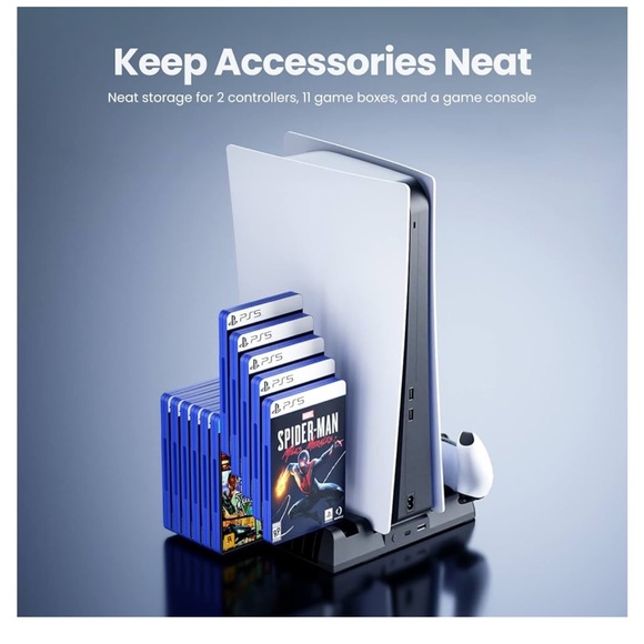 PS 5 Multifunctional Cooling Stand - Picture 6 of 10